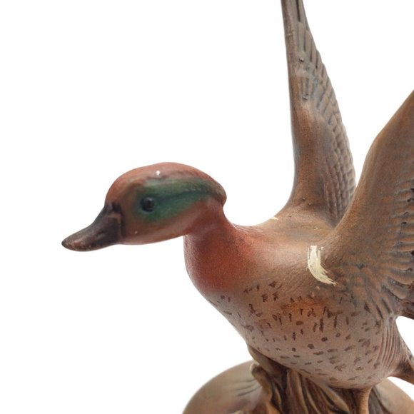 Vintage Holland Mold Male Mallard‎ Duck Figurine Statue Ceramic Hand Painted 5" - Picture 5 of 7